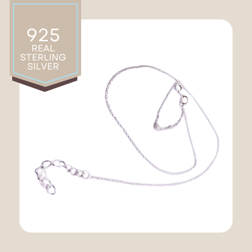 Necklace for animal memorial jewelry pendants - link chain
