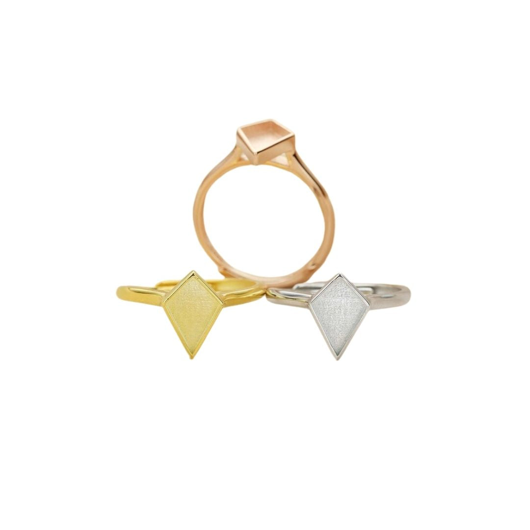 Kite minimalistic pet memorial ring