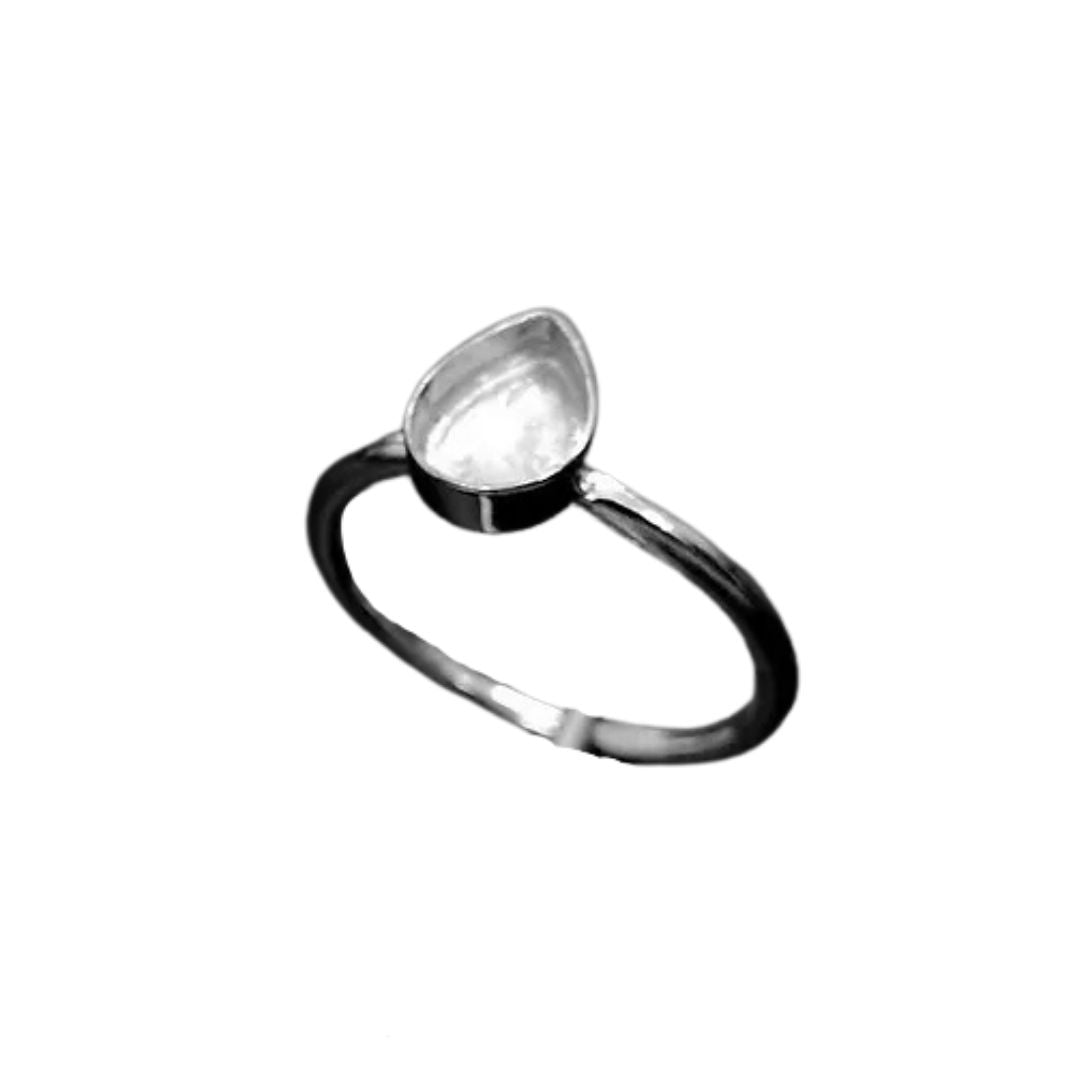 Pear pet memorial ring